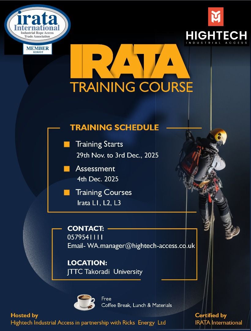 Ricks Energy Opens State-of-the-Art Rope Access Training Facility at TTU JTTC